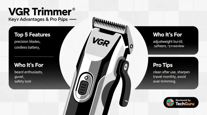 VGR Trimmer Review: Buying Guide, Advantages & Tips